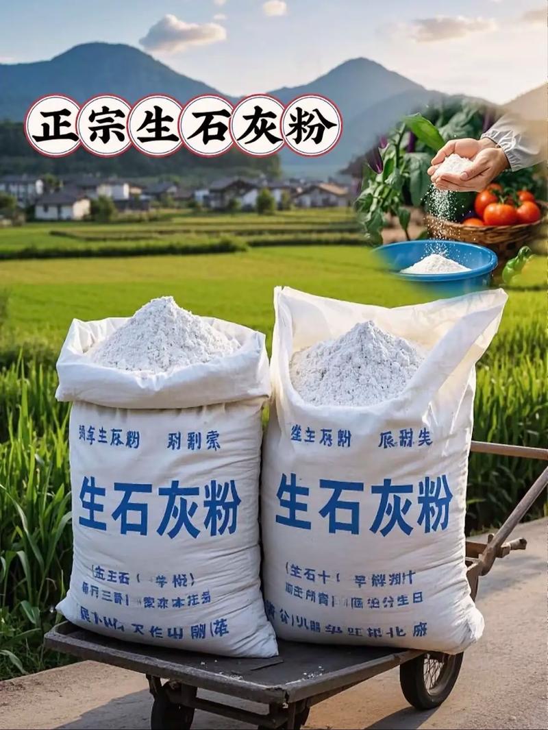 正宗生石灰粉 种菜人的安心之选，消毒杀菌一把好手